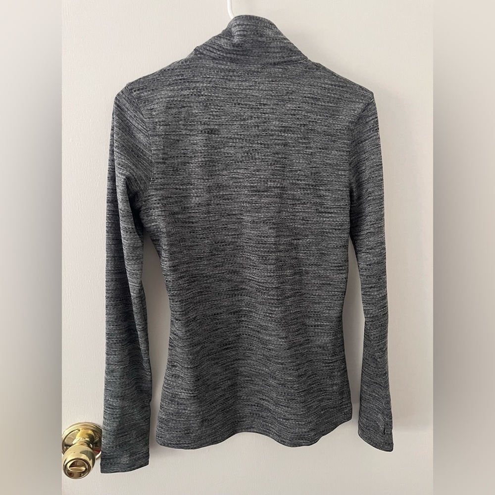 Nike Dri-fit OSU Beavers Gymnastics Quarter Zip Pullover Heather Gray Small - Picture 5 of 9